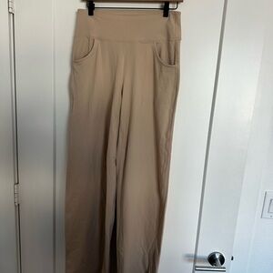 Amazon Women's Beige Wide Leg Pants